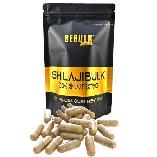 ShilajiBulk - Shilajit 500mg - Vegan - BeBulk Nutrition