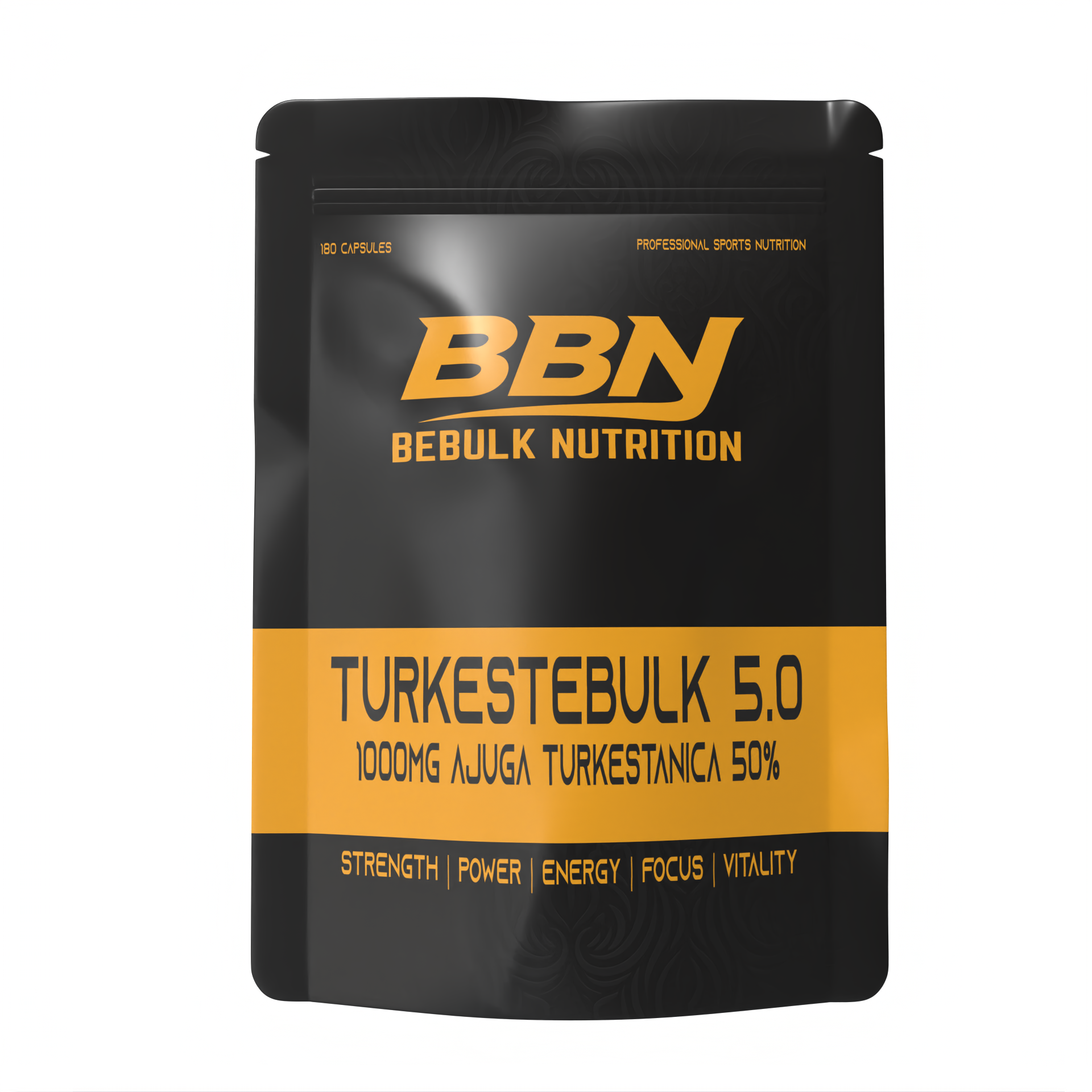 TurkesteBulk 5.0 - Turkesterone 1000mg 50% - Vegan - BeBulk Nutrition