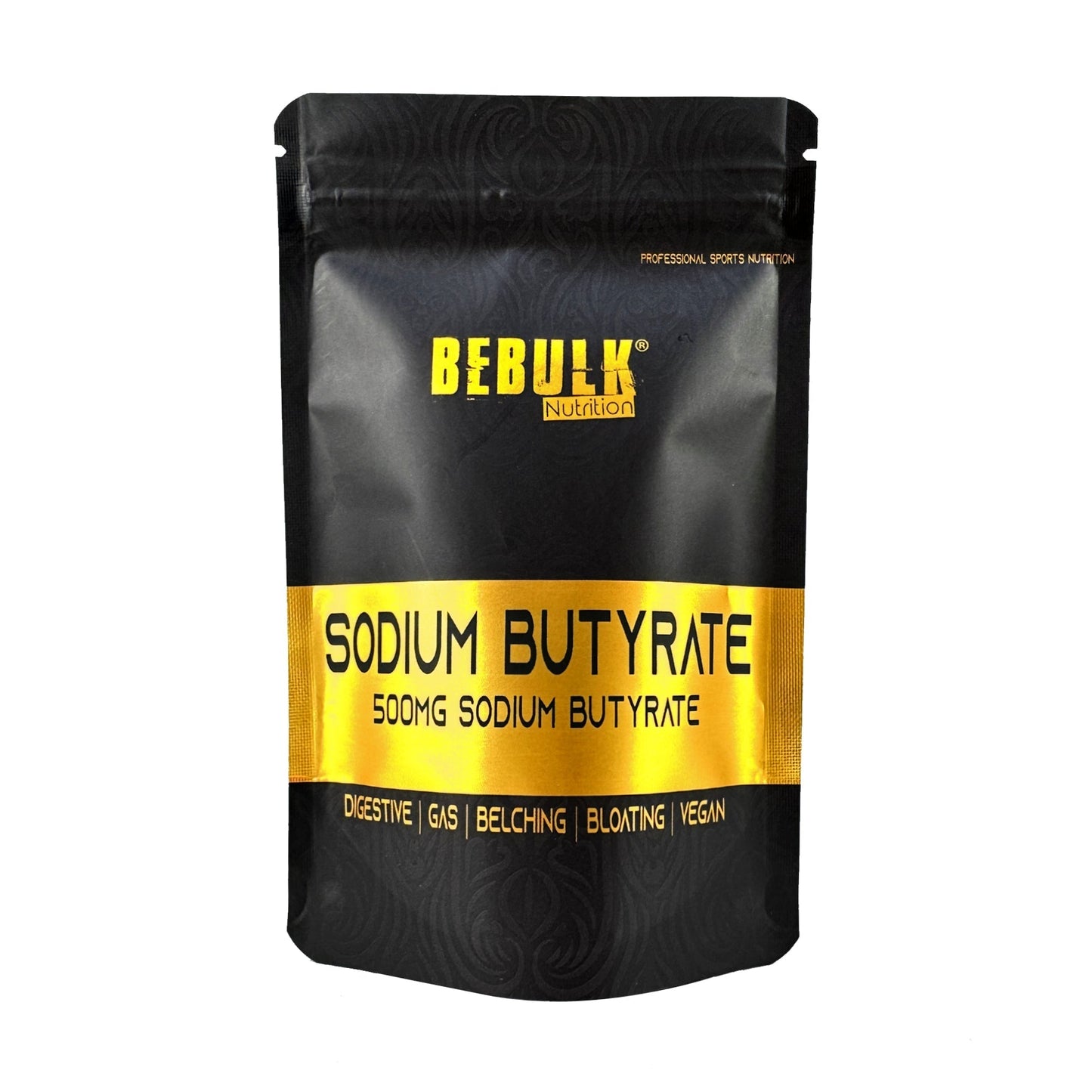 Sodium Butyrate - Natriumbutyraat - Vegan - BeBulk Nutrition
