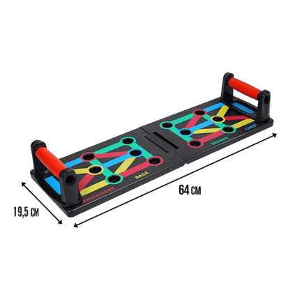 12 in 1 Push up board + Trainingsschema - Be Bulk Nutrition