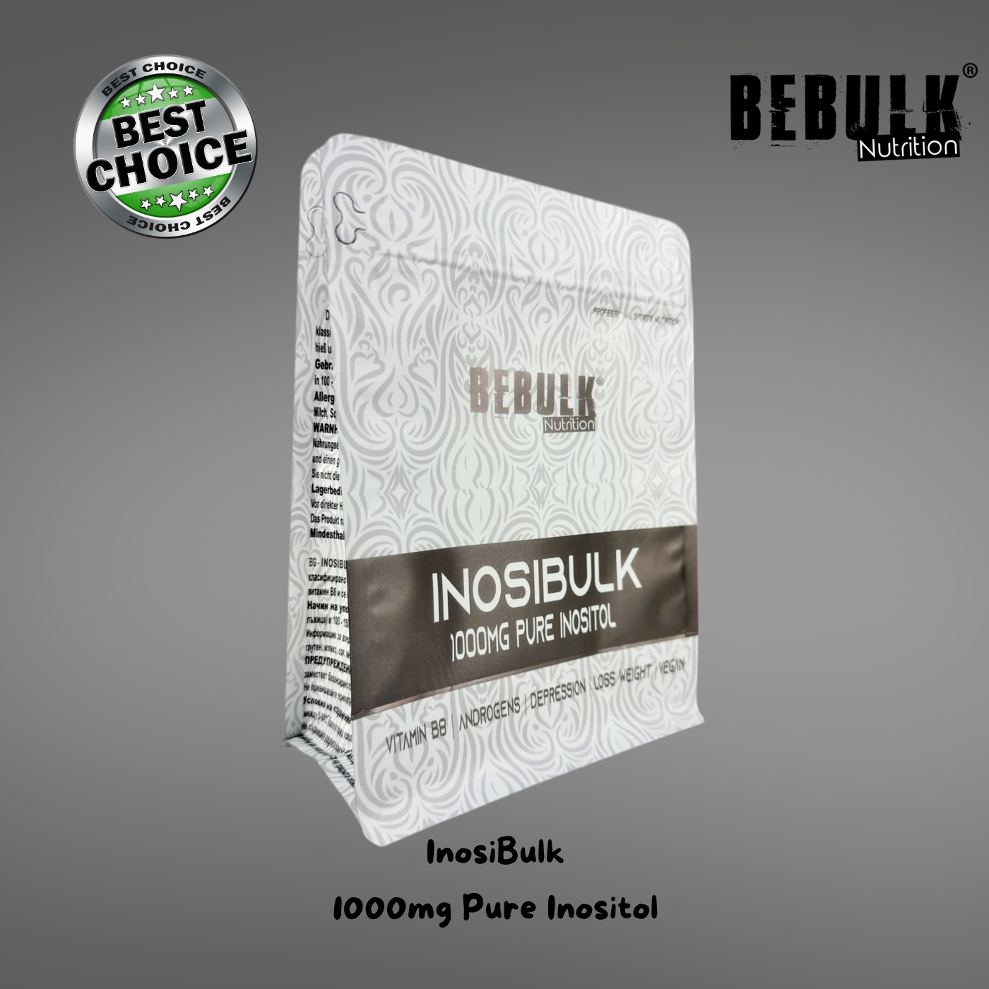 InosiBulk - Inositol Poeder - BeBulk Nutrition