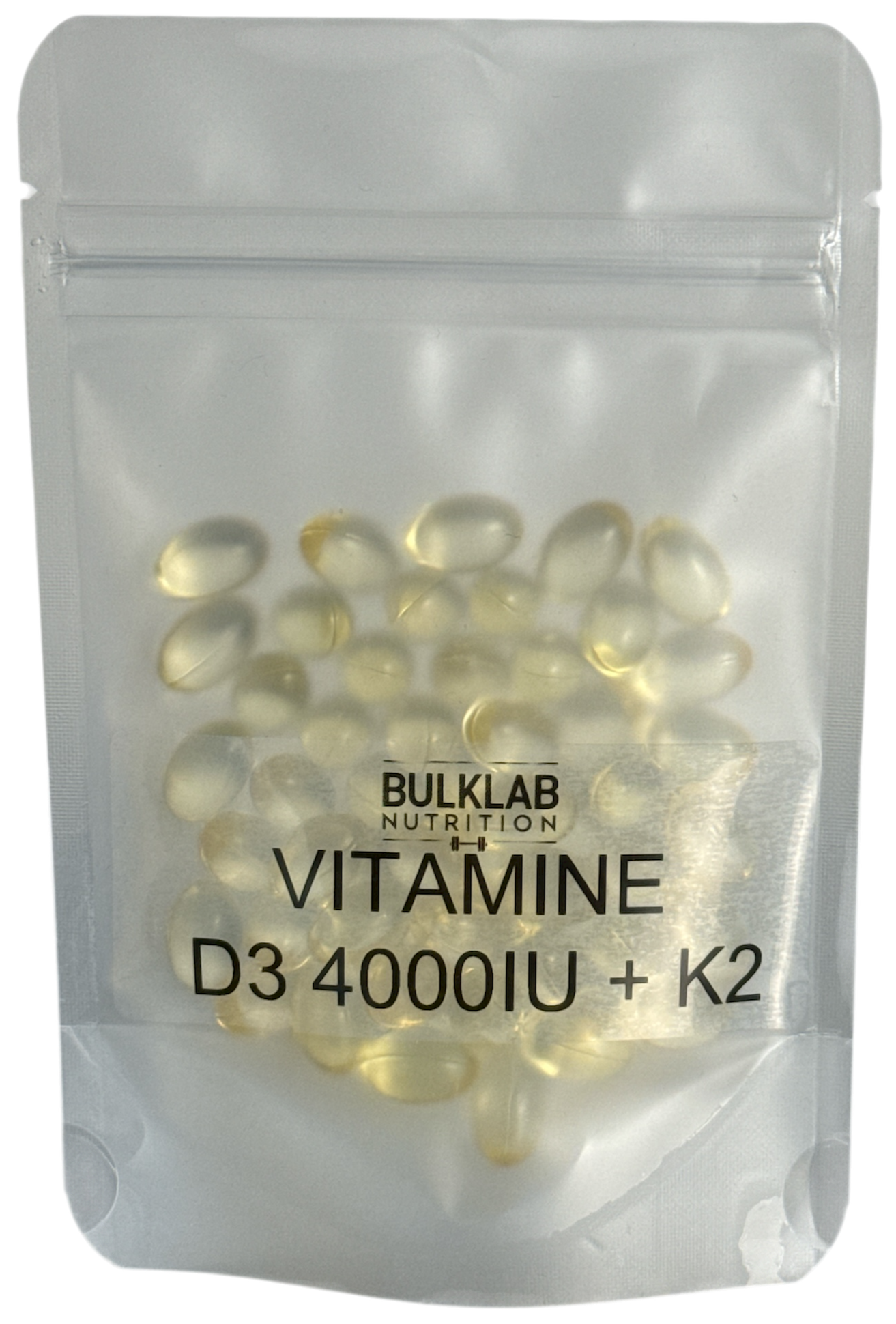 Vitamin D3 4000 IU + K2 100 mcg MK7 - Softgels – BulkLab Nutrition