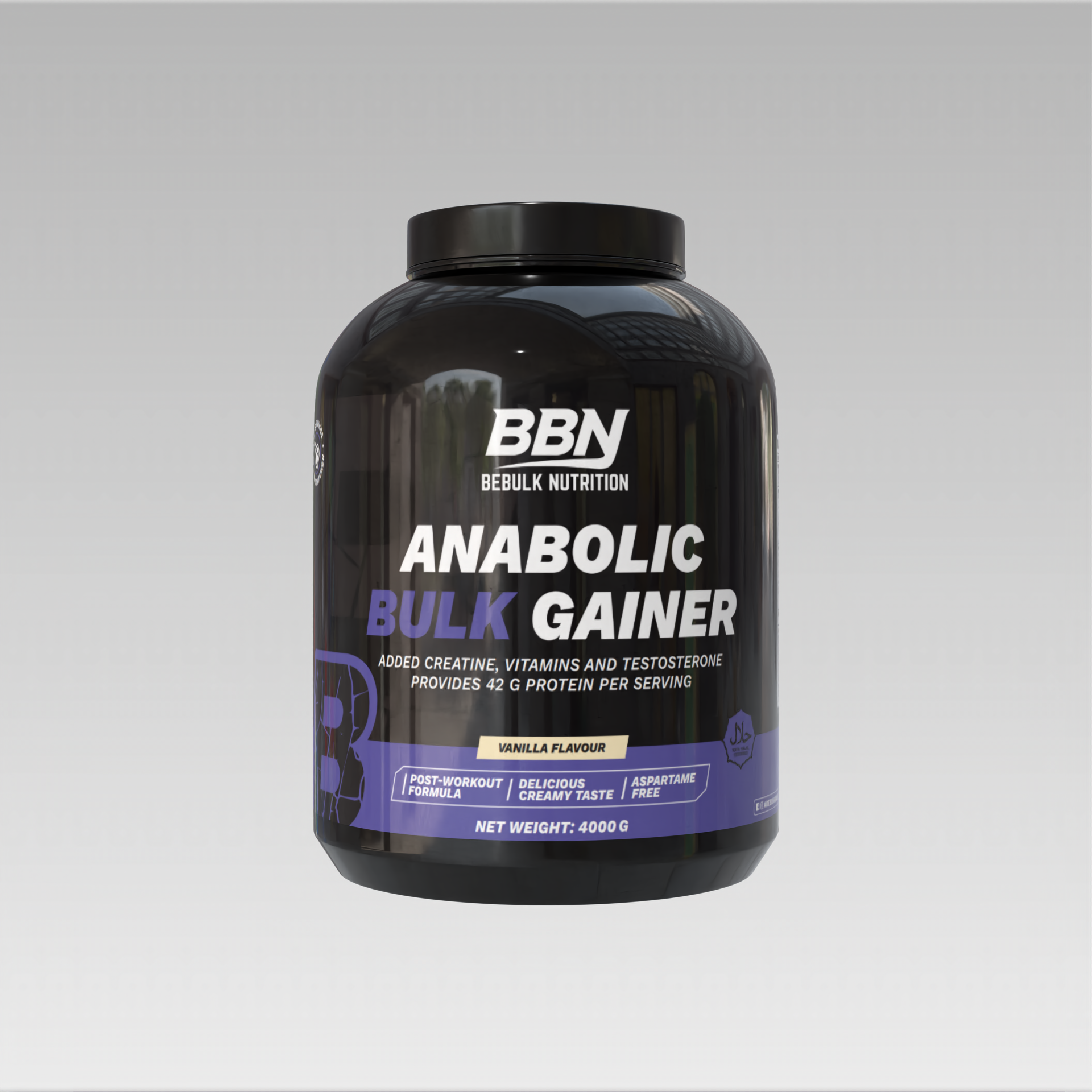Anabolic Bulk Gainer 4000 g - BeBulk Nutrition