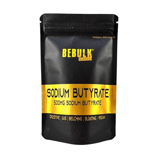Sodium Butyrate - Natriumbutyraat - Vegan - BeBulk Nutrition