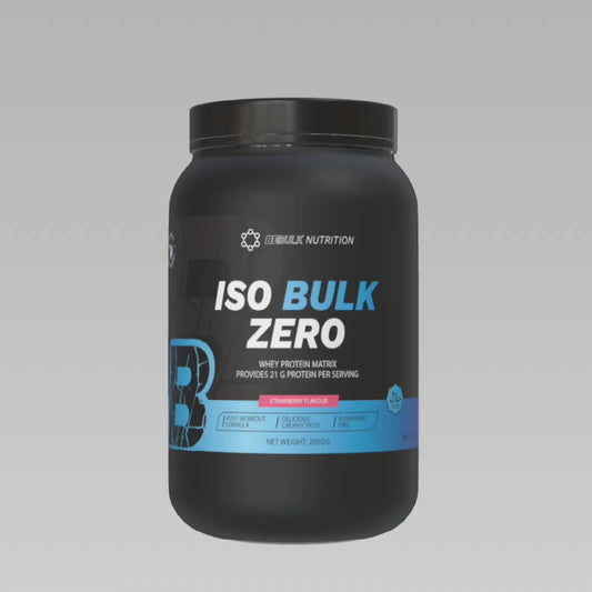 Iso Bulk Zero - BeBulk Nutrition